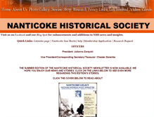 Tablet Screenshot of nanticokehistoryonline.org